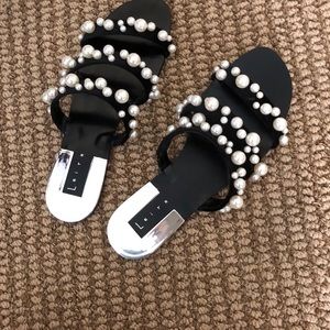 leith sandals pearl